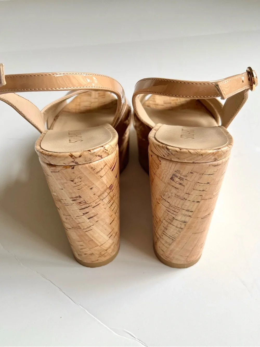 Stuart Weitzman Carmen Wedge Platform Sandals - Picture 9 of 12